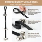 Luckyiren Upgraded Puppy Bells Dog Doorbells for Door Knob/Potty Training/Go Outside-Dog Bells for Puppies Dogs Doggy Doggie Pooch Pet Cat for Dog Lovers-Premium Quality-3 Snaps for Length Adjustment - Image 2