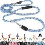 Lukovee Hands Free Dog Leash, 10FT Adjustable Waist-Lead & Shoulder Lead