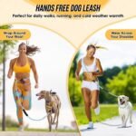 Lukovee Hands Free Dog Leash, 10FT Adjustable Waist-Lead & Shoulder Lead - Image 2