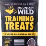 MOUNTAIN WILD Training Treats for Dogs – Wild Elk & Venison – 4oz, 1 Bag