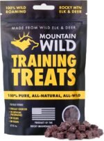 MOUNTAIN WILD Training Treats for Dogs - Wild Elk & Venison - 4oz, 1 Bag