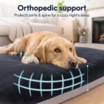 Magic Dog Orthopedic Extra Large Dog Bed 47 Inch, Super Soft XL Pet Bed - Image 2