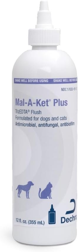 Mal-A-Ket Plus TrizEDTA Flush for Dogs and Cats, 12 oz Mal-A-Ket Plus TrizEDTA Flush for Dogs and Cats, 12 oz