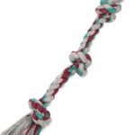 Mammoth Flossy Chews Color Rope Tug – Premium Cotton-Poly Tug Toy for Dogs – Interactive Rope– Dog Chew Toy, Assorted colors