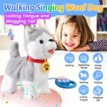 Marsjoy Husky Walking Barking Dog for Kids Interactive Musical Puppy Robot - Image 2
