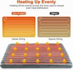 Medium Pet Heating Pad, Adjustable Temperature with Timer, 28" x 20" - Image 2