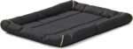 MidWest Homes for Pets Medium QuietTime MAXX Ultra-Rugged Dog Bed, Water & Odor Resistant, Bolstered Edge, Non-Slip Bottom, Fits 30-inch Crates, Black
