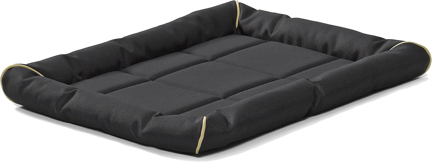 MidWest Homes for Pets Medium QuietTime MAXX Ultra-Rugged Dog Bed, Water & Odor Resistant, Bolstered Edge, Non-Slip Bottom, Fits 30-inch Crates, Black MidWest Homes for Pets Medium QuietTime MAXX Ultra-Rugged Dog Bed, Water & Odor Resistant, Bolstered Edge, Non-Slip Bottom, Fits 30-inch Crates, Black