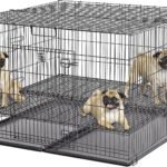 MidWest Homes for Pets Puppy Playpen Crate – 248-05 Grid & Pan Included