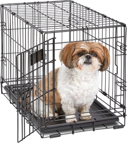Midwest 22-Inch Single Door iCrate, for Extra-Small Breeds, Up to 15 lbs