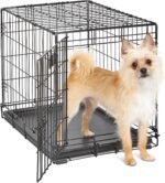Midwest 24-Inch Single Door iCrate, for Small Breeds, 12-20 lbs