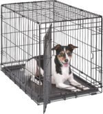 Midwest 30-Inch Single Door iCrate, for Medium Breeds, 21-40 lbs