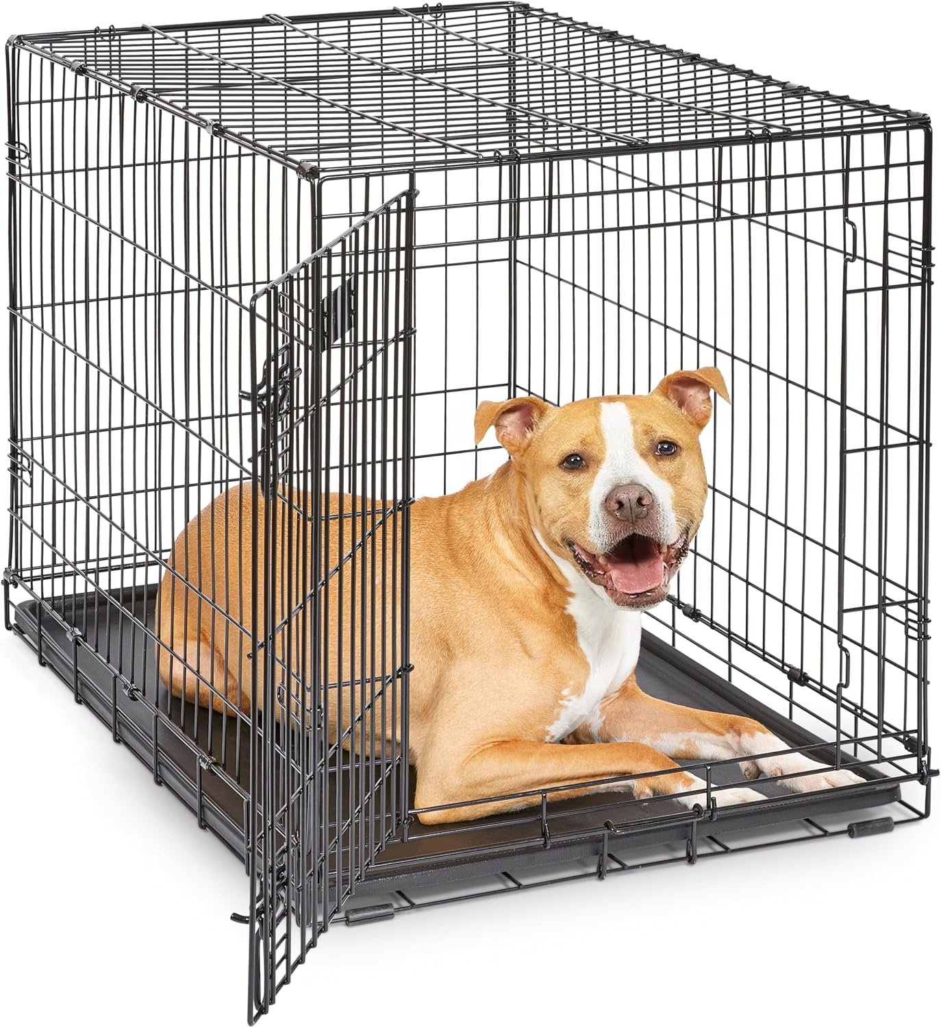 Midwest 36-Inch Single Door iCrate, for Medium-Large Breeds, 41-70 lbs Midwest 36-Inch Single Door iCrate, for Medium-Large Breeds, 41-70 lbs