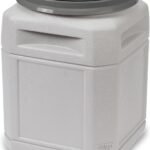 Mighty Tuff Airtight Dog Food Storage Container – 10 Gal, up to 40 lb Capacity – Cat and Dog Food Container with Twist Lid & Handles – BPA-Free, Made in USA