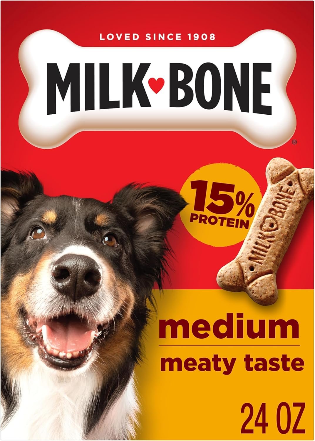Milk-Bone Original Biscuits Medium Dog Treats, 24 Oz. Milk-Bone Original Biscuits Medium Dog Treats, 24 Oz.