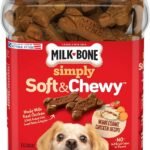 Milk-Bone Simply Soft & Chewy Dog Treats, Wholesome Chicken Recipe, 25 Ounce Made with Real Chicken, Rolled Oats, Sweet Potato & Apples