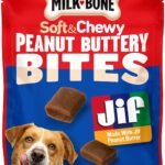 Milk-Bone Soft & Chewy Peanut Buttery Bites, 11.8 Oz. Bag