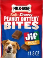 Milk-Bone Soft & Chewy Peanut Buttery Bites, 11.8 Oz. Bag