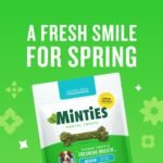 Minties Mint Dental Chews for Dogs, Medium Breeds 25-50 lbs, 17 Count - Image 2