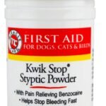 Miracle Care Kwik Stop Styptic Powder for Dogs, Cats, and Birds, 0.5 Ounce
