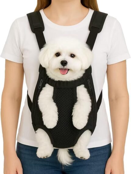 Mosago Dog Backpack Carrier, Front Chest Carrier for Small Dogs