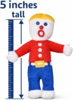 Mr. Bill Mini Squeaker Dog Toy - 6" Small Multicolor Officially Licensed - Image 2