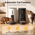 NEWBULIG Automatic Cat Feeder 2.4G WiFi Timed 4L Small Dog Food Dispenser - Image 2