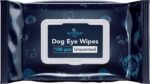 NOVEHA 100PCs Dog Eye Wipes - Tear Stain Remover for Dogs - Formulated with Chamomile and Aloe to Remove Eye Debris, Tear Stains & Eye Discharge - Plant Based, Safe, and Large 5"x5" Unscented Wipes