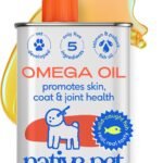 Native Pet Omega 3 Fish Oil for Dogs & Cats – Wild Alaskan Salmon Oil for Dogs Skin and Coat, Supports Joints, Heart & Shedding – Fast-Absorbing Omega 3 6 9 Liquid Supplement – 32oz