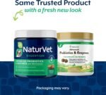 NaturVet Advanced Probiotics & Enzymes Dog Supplement - 120 Soft Chews - Image 2