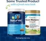 NaturVet Quiet Moments Calming with Melatonin Dog Supplement - 180 Count - Image 2