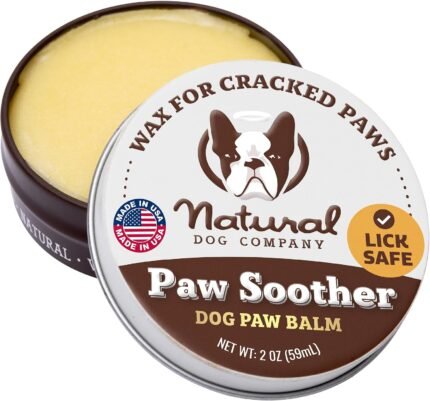 Natural Dog Company Paw Soother Balm & Wax – 2 oz Tin