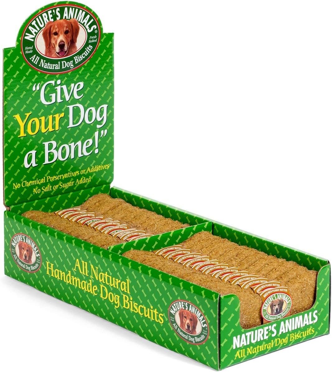 Nature’s Animals Original Bakery Biscuits, All Natural Dog Treats, 24 Count Nature’s Animals Original Bakery Biscuits, All Natural Dog Treats, 24 Count
