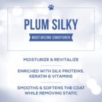 Nature's Specialties Plum Silky Dog Conditioner Concentrate for Pets, Natural Choice for Professional Groomers, Keratin and Silk Proteins, Made in USA, 16 oz - Image 2