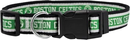 New & Improved Pets First NBA PET Collar Boston Celtics Dog Collar, Size Small Basketball Team Collar for Dogs & Cats. A Shiny & Colorful Dog & Cat Collar Licensed by The NBA