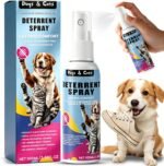 No Chew Spray for Dogs, Bitter Apple Spray for Dogs & Cats, Bitter Dog Deterrent Spray, Stop Pets from Chewing Marking & Scratching, Furniture Protection Training Corrector, 100ML