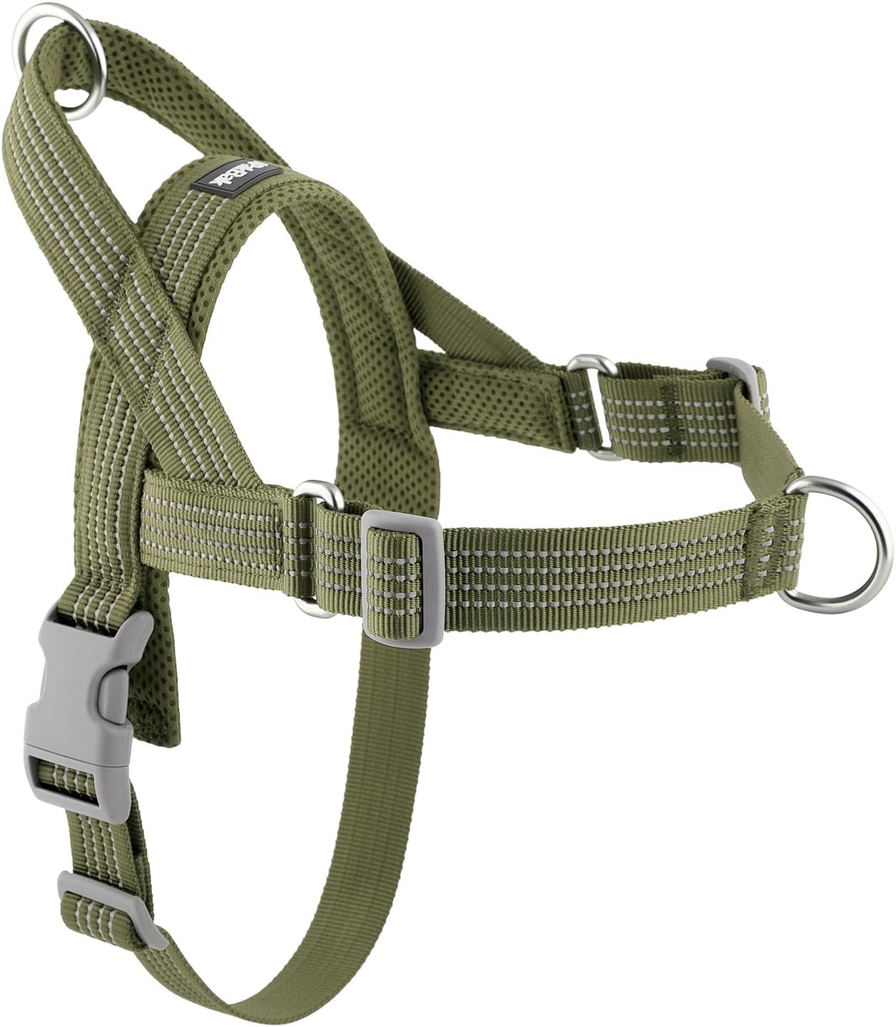 No Pull Dog Harness with Handle, Adjustable Soft Mesh Padded Vest No Pull Dog Harness with Handle, Adjustable Soft Mesh Padded Vest