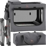Noah & Paw Collapsible Dog Crate, 26 in Soft Medium Dog Crate, 900D Oxford
