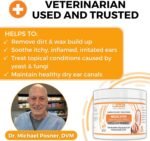 Nootie Medicated Ear Finger Wipes with Chlorhexidine for Dogs, Made in USA - Image 2