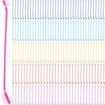 Nuenen 150 Count Dual-Head Dog Toothbrushes, Long Handle Pet Dental Brushes