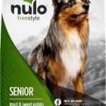 Nulo FreeStyle Senior Grain-Free Dry Dog Food, Trout & Sweet Potato, 6 lb