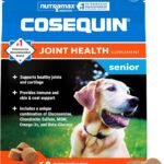 Nutramax Cosequin Dog Joint Supplement for Senior Dogs, Soft Chews, 60ct