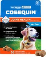 Nutramax Cosequin Dog Joint Supplement for Senior Dogs, Soft Chews, 60ct