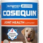 Nutramax Cosequin Joint Supplement, Glucosamine for Dogs, Chew Tabs, 60ct
