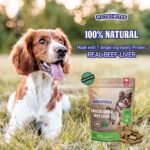 Nutri Bites Freeze Dried Beef Liver Dog & Cat Treats, Single Ingredient, 27 Ounce Bag - Image 2