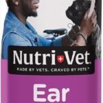 Nutri-Vet Dog Ear Cleaner, Ear Wash for Dogs, Aloe Vera Formula, 8oz