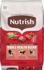 Nutrish Dry Dog Food, Beef, Pea & Brown Rice, 28 lb. Bag (Rachael Ray)