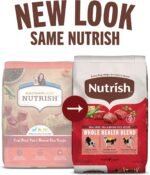 Nutrish Dry Dog Food, Beef, Pea & Brown Rice, 28 lb. Bag (Rachael Ray) - Image 2