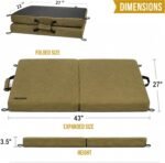 ONETIGRIS Foldable Waterproof Dog Bed for Large Size Dogs Indoor Outdoor - Image 2