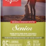 ORIJEN Grain Free WHOLEPREY Dry Dog Food Senior Recipe 23.5lb Bag